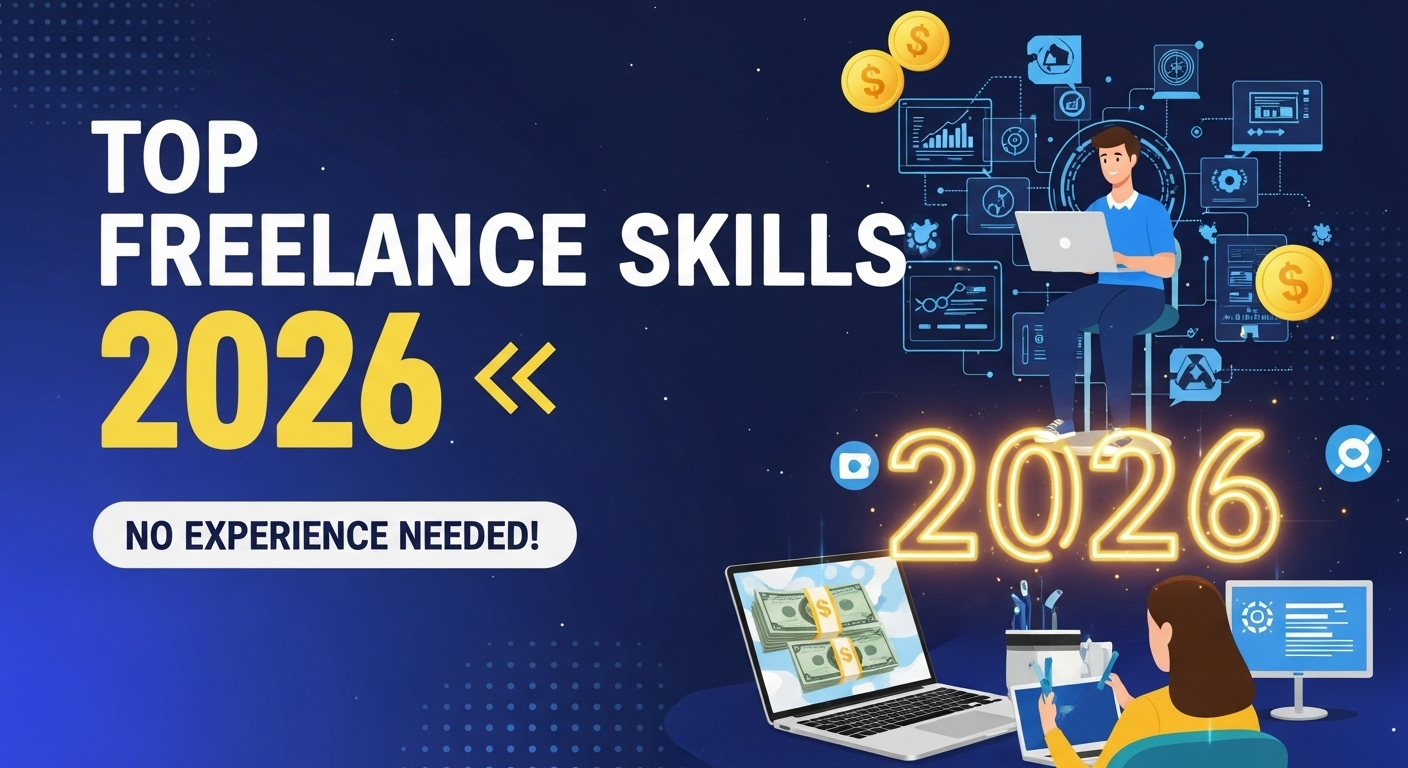 Best freelance skills in 2026 for beginners