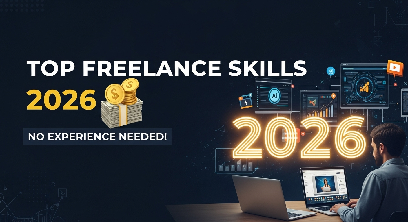 Best freelance skills in 2026 for beginners