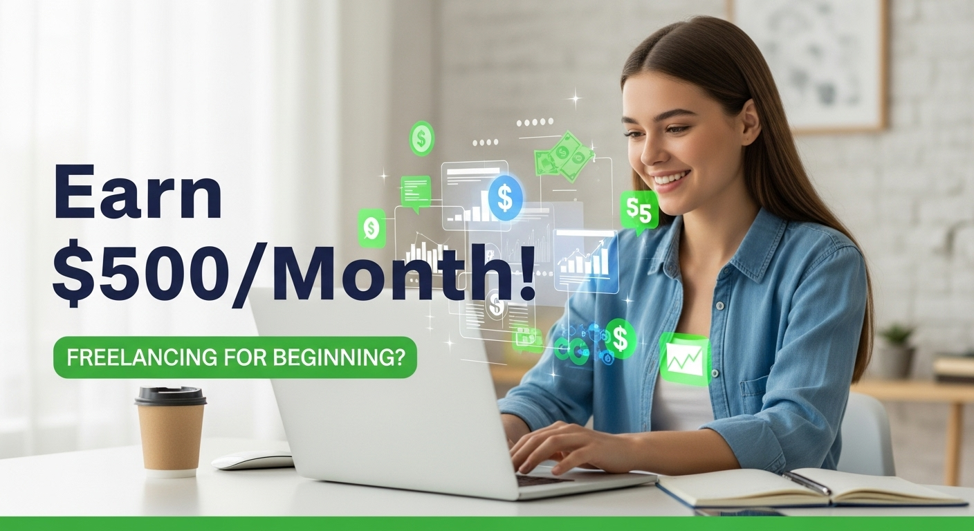 Can Beginners Earn $500/Month Freelancing?