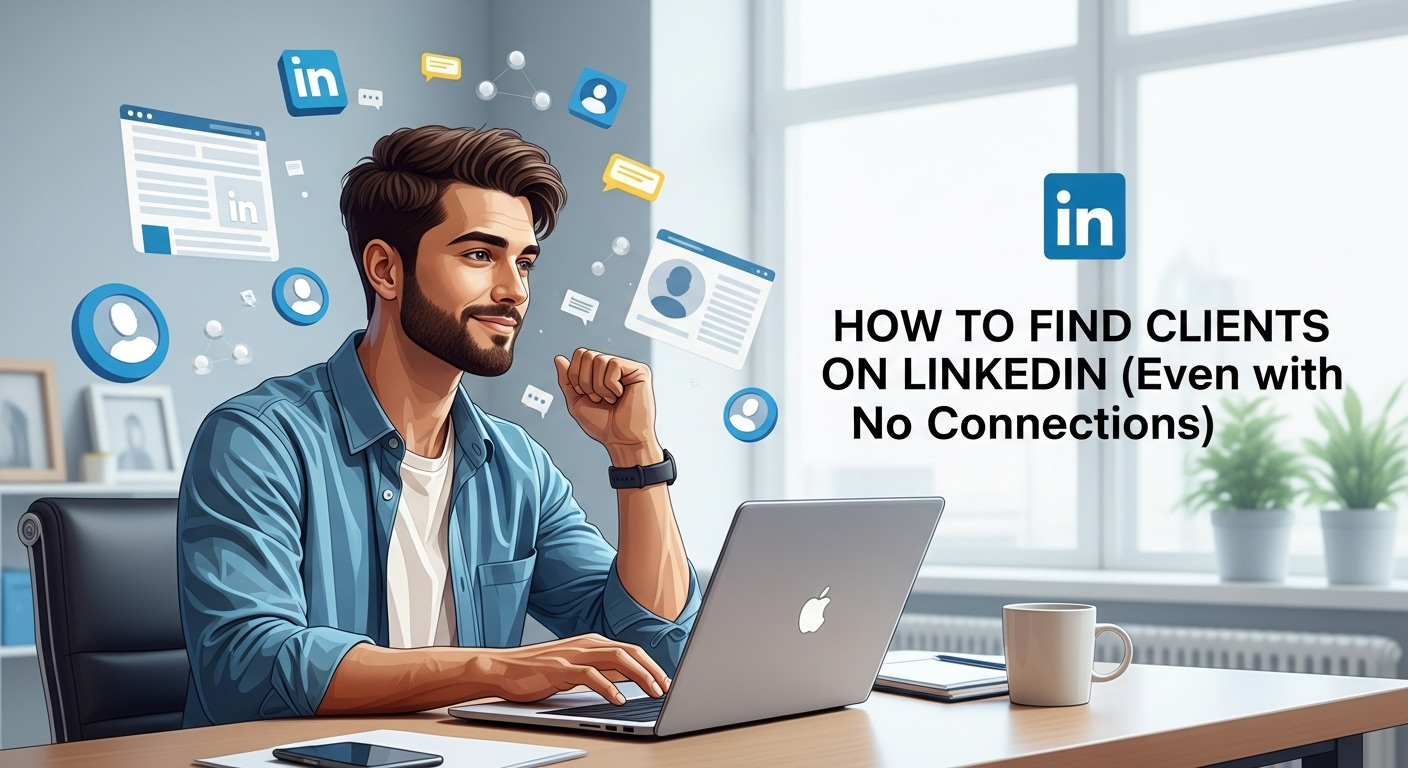 How to Find Clients on LinkedIn with No Connections