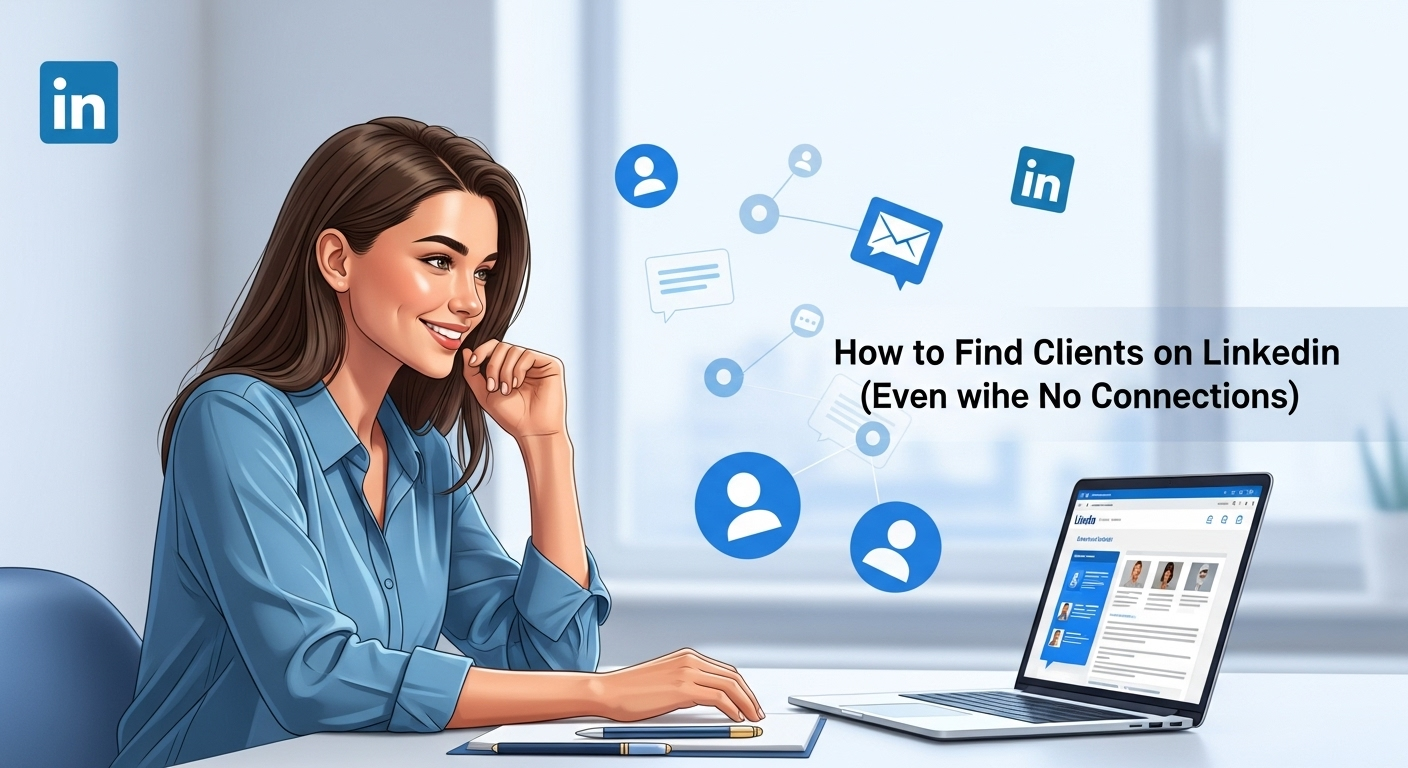 How to Find Clients on LinkedIn with No Connections
