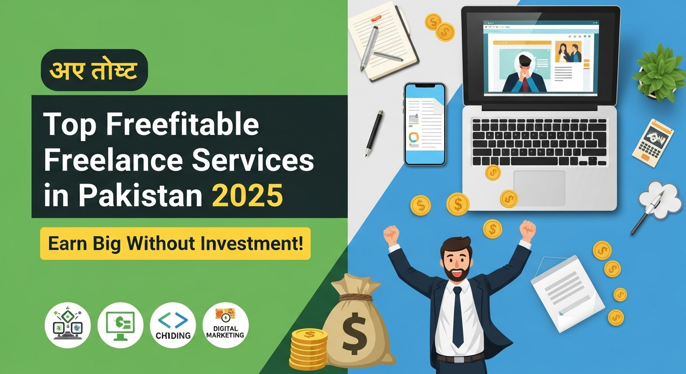 Most Profitable Freelance Services in Pakistan